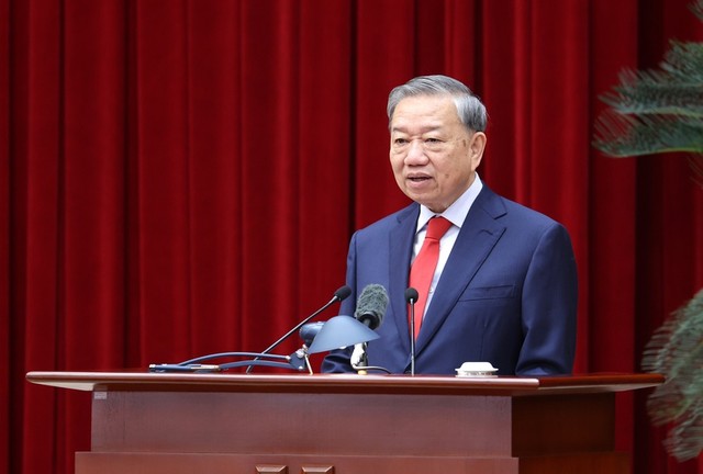 Đồng chí Tô Lâm, Tổng Bí thư Ban Chấp hành Trung ương Đảng Cộng sản Việt Nam