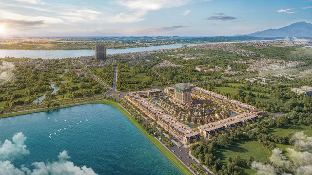 Phối cảnh tổng thể dự án Làng Thụy Sỹ khoáng nóng - Swiss Eden