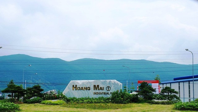 KCN Hoàng Mai I,II do Công ty Cổ phần Hoàng Thịnh Đạt làm chủ đầu tư