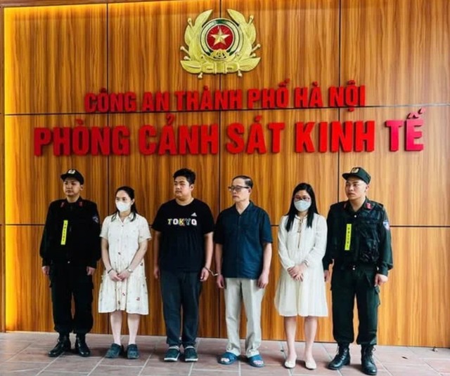 Các bị can bị khởi tố với cáo buộc gây thiệt hại 150 tỷ đồng tiền thuế. Ảnh: CAHN