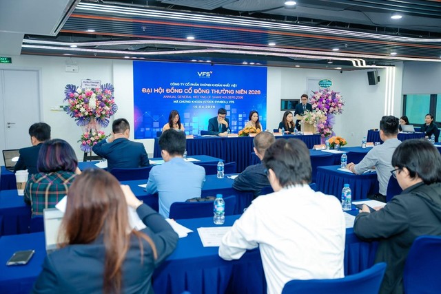 Toàn cảnh đại hội cổ đông thường niên 2026 của VFS (Nguồn: VFS)