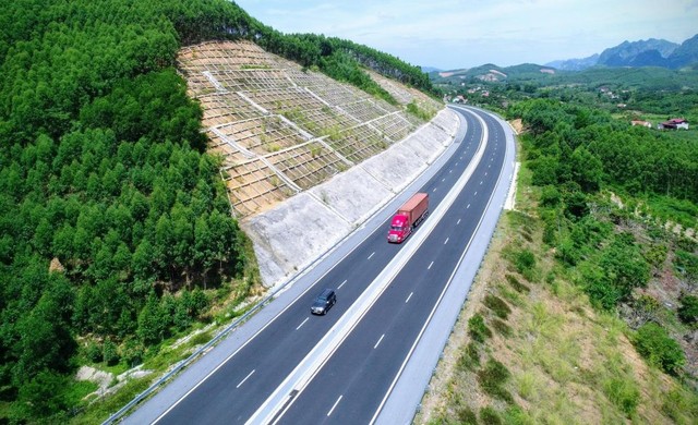 Một đoạn tuyến thuộc Dự án BOT cao tốc Bắc Giang - Lạng Sơn.