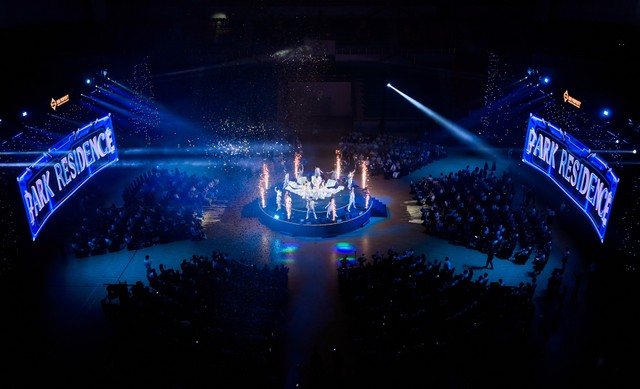 Sự kiện giới thiệu Park Residence thu hút gần 1000 khách hàng tham dự. Ảnh: Ánh Dương