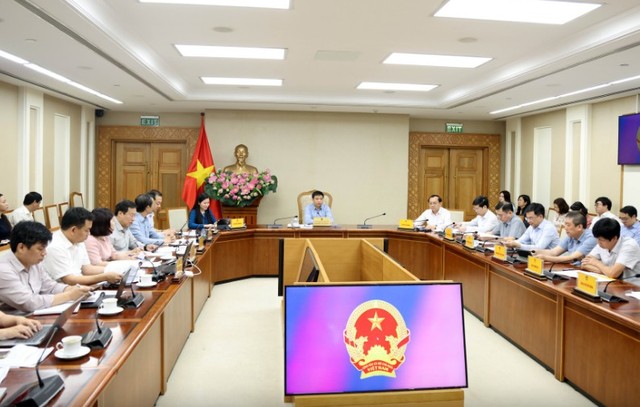 Phó Thủ tướng Nguyễn Văn Thắng chủ trì cuộc họp Ban chỉ đạo điều hành giá - Ảnh: VGP