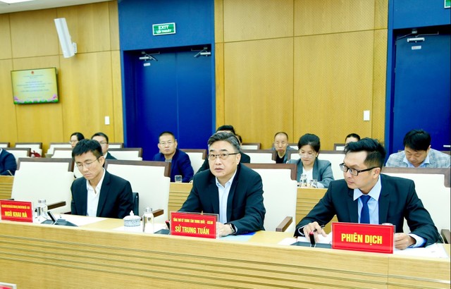 Ông Sử Trung Tuấn, Tổng Thư ký Trung tâm Trung Quốc - ASEAN khẳng định Trung tâm sẽ tích cực thúc đẩy vai trò kết nối, hỗ trợ doanh nghiệp Trung Quốc và ASEAN tìm kiếm cơ hội hợp tác đầu tư tại thành phố