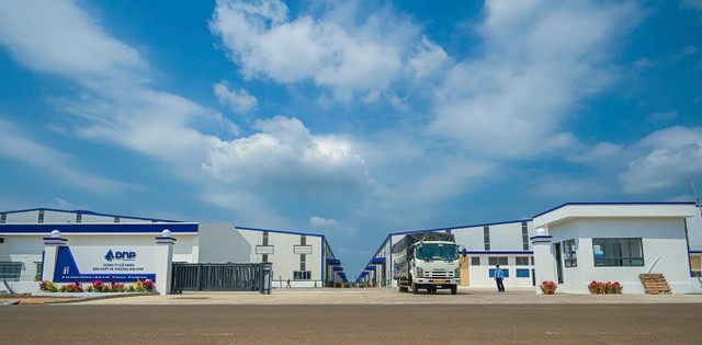 Nhà máy sản xuất mới có quy mô 18ha của DNP Holding tại Khu công nghiệp Đất Đỏ, TP. Hồ Chí Minh.