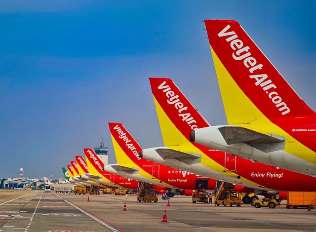 Trong quý I-2026, Vietjet vận chuyển 7,2 triệu lượt khách (tăng 5,1% so với cùng kỳ)