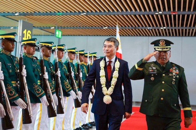 Đây là chuyến công tác nước ngoài đầu tiên của Thủ tướng Lê Minh Hưng trên cương vị người đứng đầu Chính phủ và cũng là hội nghị đa phương đầu tiên mà Thủ tướng tham dự trực tiếp - Ảnh: VGP/Nhật Bắc.