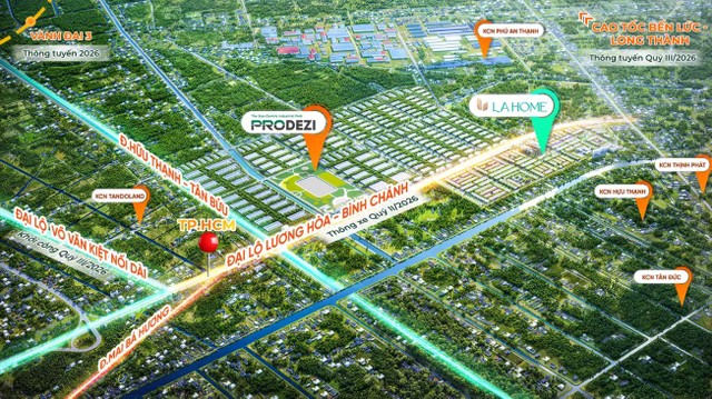 Khu Tây TP.HCM trở thành cực tăng trưởng mới của thị trường bất động sản