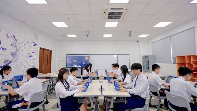 Phenikaa School đầu tư đồng bộ cơ sở vật chất hiện đại, hướng tới tối ưu trải nghiệm học tập cho học sinh Phenikaa School đầu tư đồng bộ cơ sở vật chất hiện đại, hướng tới tối ưu trải nghiệm học tập cho học sinh