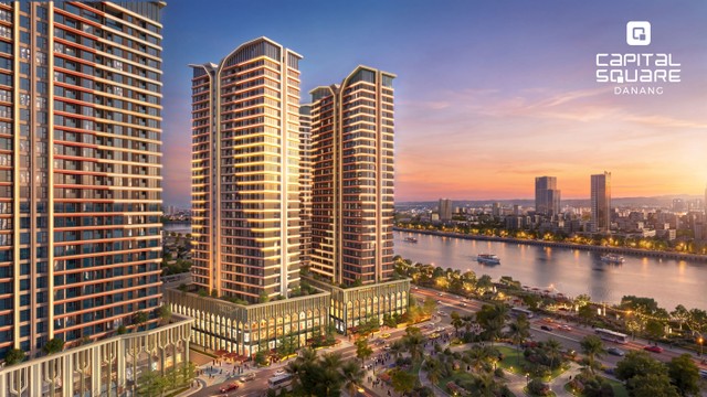 Phối cảnh dự án Capital Square bên sông Hàn.