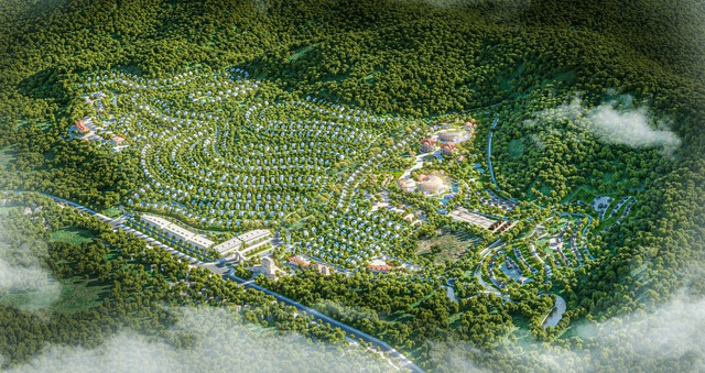 Queen Valley Estate sở hữu vị trí thuận lợi tại Lương Sơn, Phú Thọ, kết nối nhanh với Hà Nội và vùng Tây Bắc