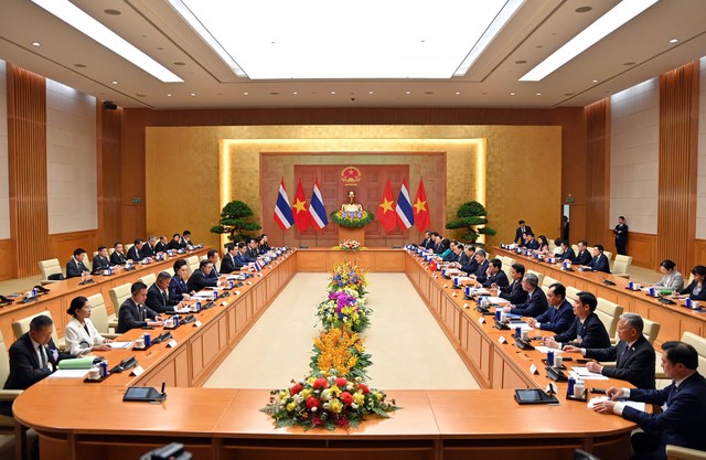 Quang cảnh hội đàm. Ảnh: Đức Thanh. Quang cảnh hội đàm. Ảnh: Đức Thanh.
