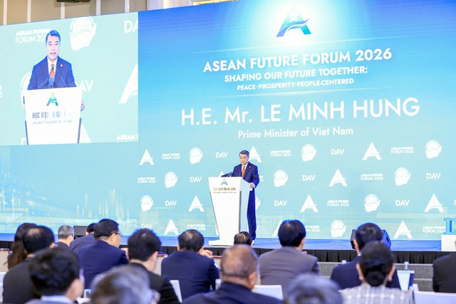 Thủ tướng Lê Minh Hưng phát biểu khai mạc AFF 2026. Ảnh: Đức Thanh. Thủ tướng Lê Minh Hưng phát biểu khai mạc AFF 2026. Ảnh: Đức Thanh.
