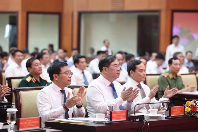Các đại biểu tham dự lễ phát động. Ảnh: Lê Toàn Các đại biểu tham dự lễ phát động. Ảnh: Lê Toàn