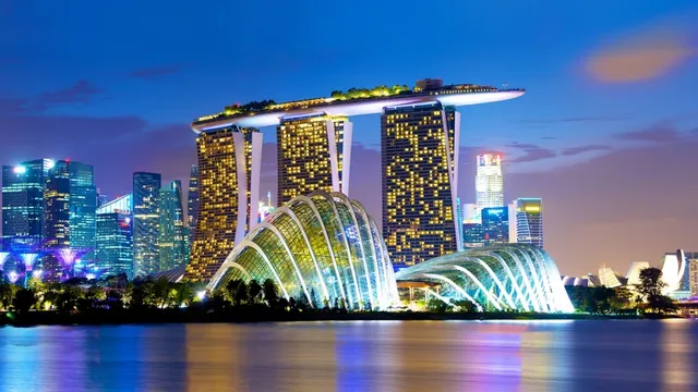 Các căn hộ sở hữu tầm nhìn công trình biểu tượng Marina Bay Sands (Singapore) luôn có giá trị cao.