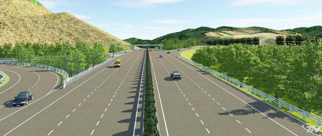 Phối cảnh đoạn Hà Nội - Thái Nguyên.