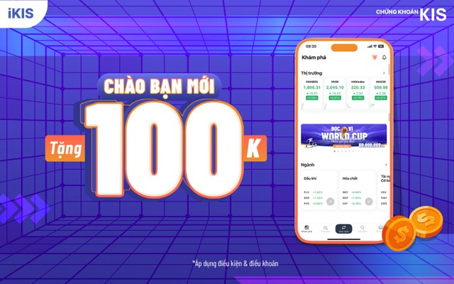 Nhận ngay 100.000 đồng khi mở tài khoản mới và nhận thêm tới 150.000 đồng khi có phát sinh giao dịch và giới thiệu bạn mở tài khoản. Nhận ngay 100.000 đồng khi mở tài khoản mới và nhận thêm tới 150.000 đồng khi có phát sinh giao dịch và giới thiệu bạn mở tài khoản.