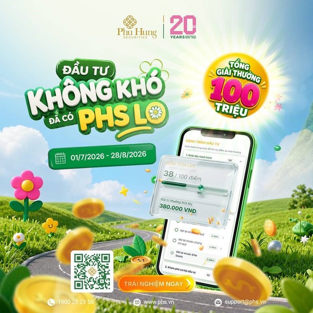 Chương trình ưu đãi hỗ trợ khách hàng làm quen với đầu tư tại PHS