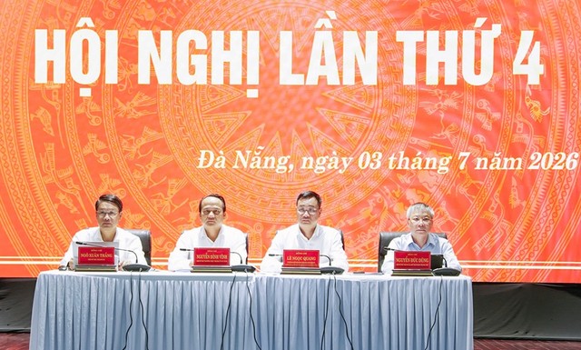 Ban Chấp hành Đảng bộ thành phố Đà Nẵng đã tổ chức Hội nghị lần thứ 4 nhằm đánh giá tình hình thực hiện nhiệm vụ 6 tháng đầu năm 2026. Ban Chấp hành Đảng bộ thành phố Đà Nẵng đã tổ chức Hội nghị lần thứ 4 nhằm đánh giá tình hình thực hiện nhiệm vụ 6 tháng đầu năm 2026.