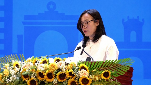 Bà Nguyễn Quỳnh Trang, Giám đốc Công ty TNHH Liên Doanh Phát Triển Quảng Trị - QTIP
