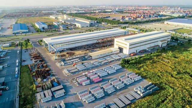 Điện mặt trời áp mái trên các khu sản xuất và các trang trại điện mặt trời mini tại DEEP C Hải Phòng II.
