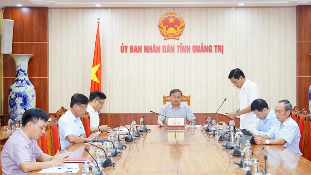 Phó Chủ tịch UBND tỉnh Quảng Trị Lê Đức Tiến chủ trì cuộc họp Phó Chủ tịch UBND tỉnh Quảng Trị Lê Đức Tiến chủ trì cuộc họp