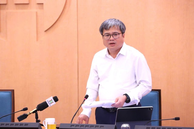 Phó Chủ tịch UBND TP. Hà Nội Trương Việt Dũng phát biểu tại cuộc họp. Phó Chủ tịch UBND TP. Hà Nội Trương Việt Dũng phát biểu tại cuộc họp.
