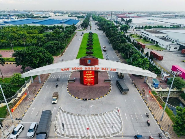 Với hệ sinh thái đã thu hút hàng chục doanh nghiệp FDI từ nhiều quốc gia, Đại An được kỳ vọng sẽ tiếp tục tạo dựng một không gian sản xuất hiện đại, đáp ứng yêu cầu ngày càng cao của các tập đoàn quốc tế khi mở rộng đầu tư tại Việt Nam. Ảnh: Đại An