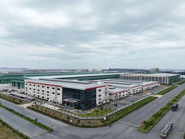 KCN Nam Đình Vũ - Điểm đến thu hút đầu tư. Ảnh: Sao Đỏ