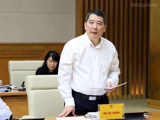 Thứ trưởng Bộ Tài chính Cao Anh Tuấn phát biểu tại cuộc làm việc - Ảnh: chinhphu.vn. Thứ trưởng Bộ Tài chính Cao Anh Tuấn phát biểu tại cuộc làm việc - Ảnh: chinhphu.vn.