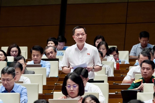Đại biểu Trịnh Xuân An (Đồng Nai) phát biểu - Ảnh:QH Đại biểu Trịnh Xuân An (Đồng Nai) phát biểu - Ảnh:QH