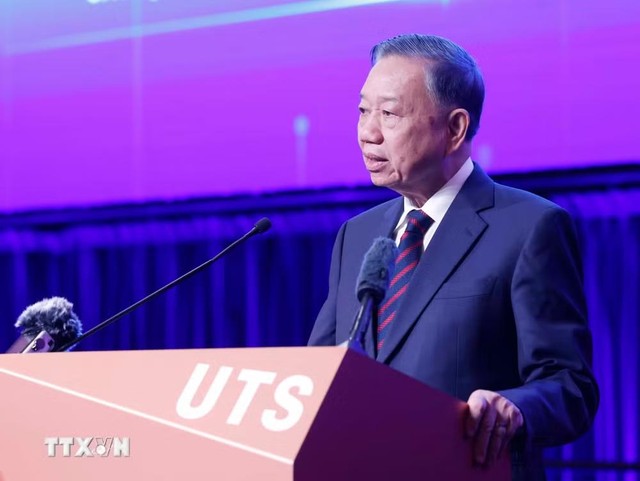 Tổng Bí thư, Chủ tịch nước Tô Lâm phát biểu. (Ảnh: Thống Nhất/TTXVN) Tổng Bí thư, Chủ tịch nước Tô Lâm phát biểu. (Ảnh: Thống Nhất/TTXVN)