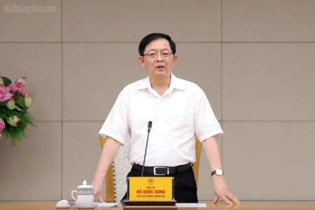 Phó Thủ tướng Hồ Quốc Dũng kết luận cuộc họp - Ảnh: chinhphu.vn Phó Thủ tướng Hồ Quốc Dũng kết luận cuộc họp - Ảnh: chinhphu.vn