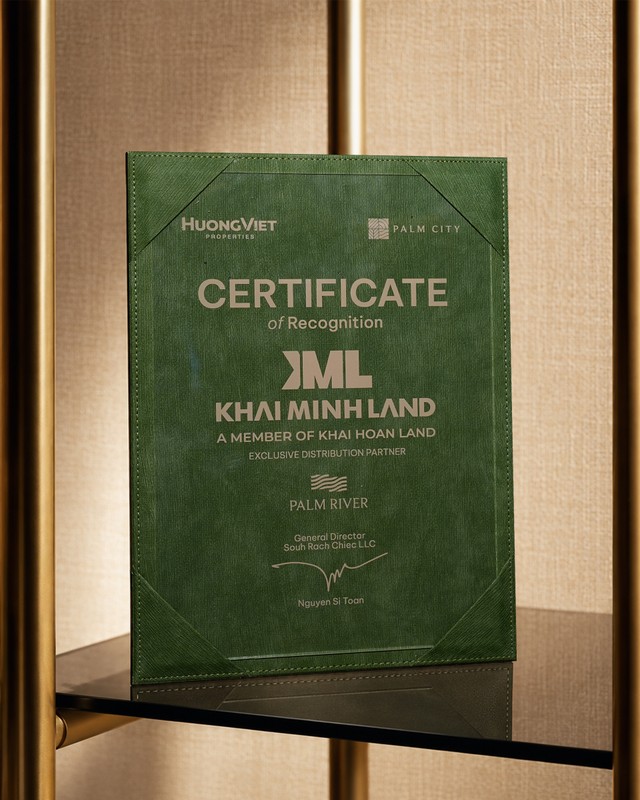 Khải Minh Land - Đối tác chiến lược phân phối dự án Palm River