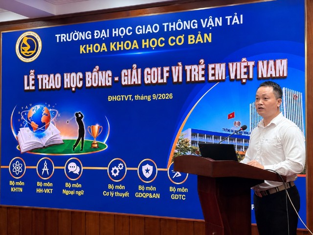 Ông Ngô Đức Chinh, Quyền Trưởng khoa Khoa học Cơ bản, Trường Đại học Giao thông vận tải. Ông Ngô Đức Chinh, Quyền Trưởng khoa Khoa học Cơ bản, Trường Đại học Giao thông vận tải.