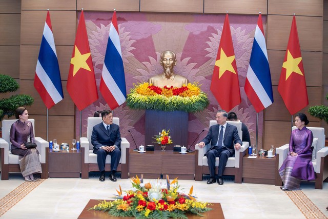 Quang cảnh hội đàm.