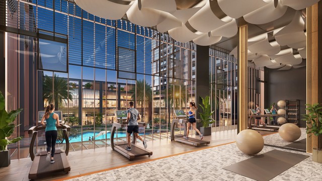 Hệ tiện ích chuẩn resort cùng chuỗi công viên xanh 19.000m² tạo sức hút lớn cho căn hộ Symphony 5. Ảnh: Sun Property. Hệ tiện ích chuẩn resort cùng chuỗi công viên xanh 19.000m² tạo sức hút lớn cho căn hộ Symphony 5. Ảnh: Sun Property.