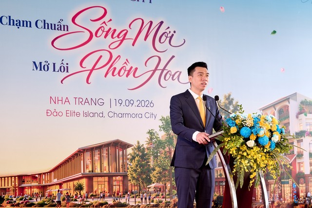 Đại diện chủ đầu tư Sun Property phát biểu tại sự kiện. Đại diện chủ đầu tư Sun Property phát biểu tại sự kiện.