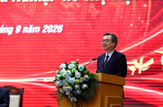 Trưởng Ban Chính sách, chiến lược Trung ương Nguyễn Thanh Nghị phát biểu đề dẫn.