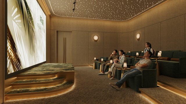 Rạp chiếu phim trong Palm River. Ảnh: Hướng Việt Properties.