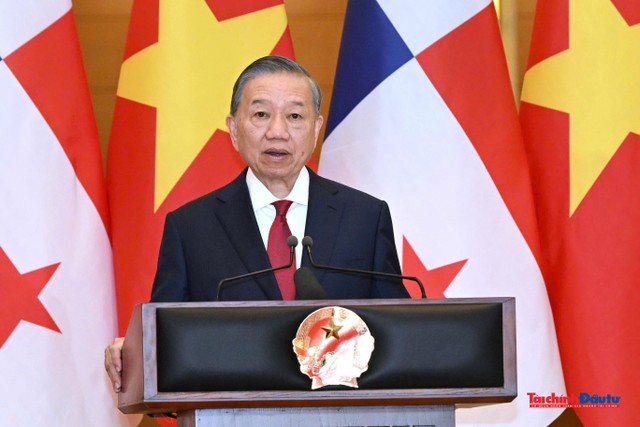 Tổng Bí thư, Chủ tịch nước Tô Lâm phát biểu. Ảnh: Đức Thanh.