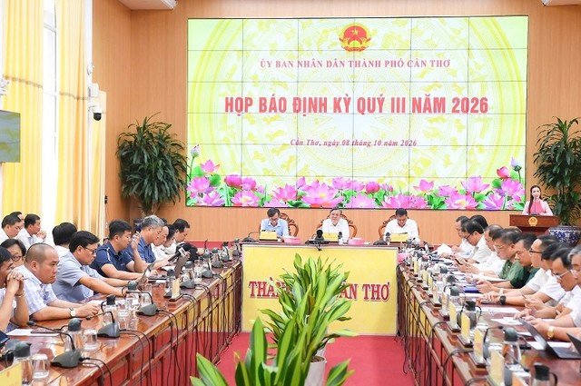 Quang cảnh buổi họp báo Quang cảnh buổi họp báo