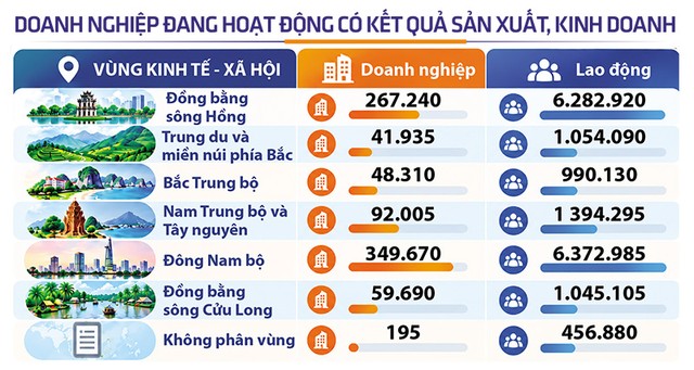 Nguồn: Tổng điều tra kinh tế năm 2026, Cục Thống kê Nguồn: Tổng điều tra kinh tế năm 2026, Cục Thống kê