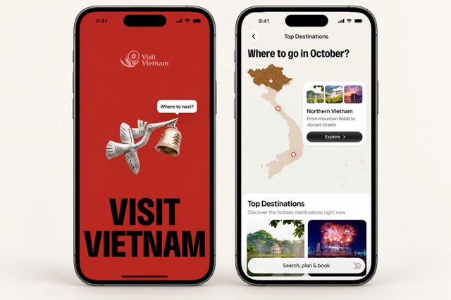 Nền tảng du lịch số Visit Vietnam hợp tác cùng Visa giúp tối ưu trải nghiệm du khách và mở rộng cơ hội quảng bá ra thế giới. Nền tảng du lịch số Visit Vietnam hợp tác cùng Visa giúp tối ưu trải nghiệm du khách và mở rộng cơ hội quảng bá ra thế giới.