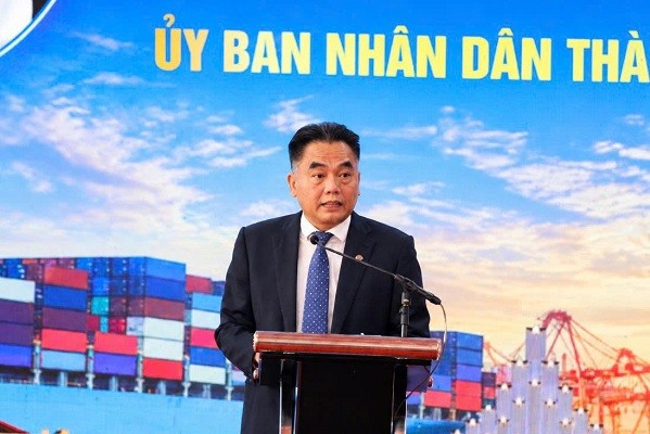 Ông Nguyễn Lộc Hà - Phó Chủ tịch Thường trực UBND TP.HCM phát biểu. (Ảnh: Trần Hậu)