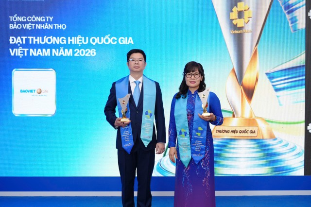 Bảo Việt Nhân Thọ đạt Thương hiệu Quốc gia Bảo Việt Nhân Thọ đạt Thương hiệu Quốc gia