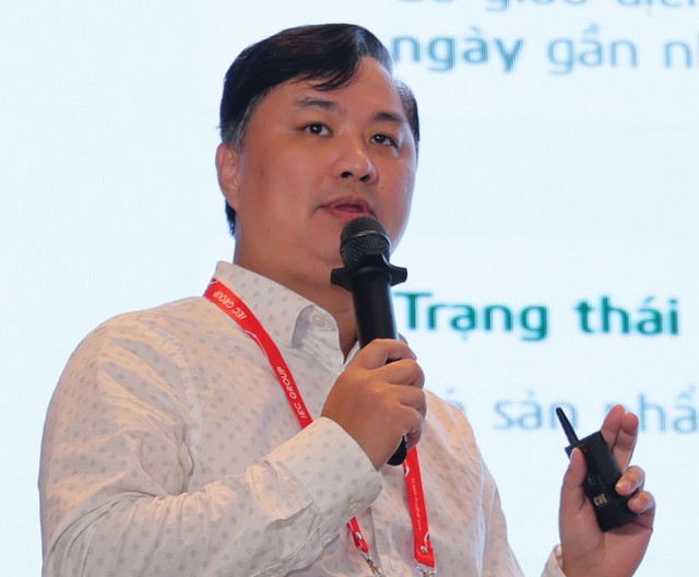 Ông Nguyễn Quang Huy, Giám đốc Trung tâm Kỹ thuật và khoa học dữ liệu, Vietcombank Ông Nguyễn Quang Huy, Giám đốc Trung tâm Kỹ thuật và khoa học dữ liệu, Vietcombank