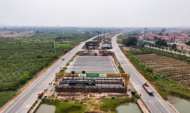 CC1 triển khai thi công đoạn tuyến thuộc Đại lộ Thăng Long - nằm trong dự án đường Vành đai 4 – Vùng Thủ đô Hà Nội CC1 triển khai thi công đoạn tuyến thuộc Đại lộ Thăng Long - nằm trong dự án đường Vành đai 4 – Vùng Thủ đô Hà Nội