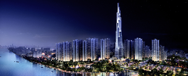 Cất nóc tòa nhà cao nhất Việt Nam - Landmark 81 ảnh 1